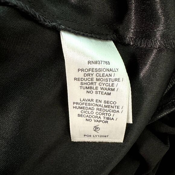 Laundry by Shelli Segal Black One-Shoulder Mini Dress Size 4 NWT $295 Nordstrom - Picture 6 of 8